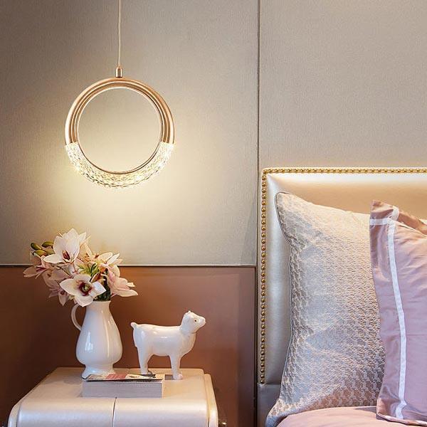 Crystal Ring Pendant Light