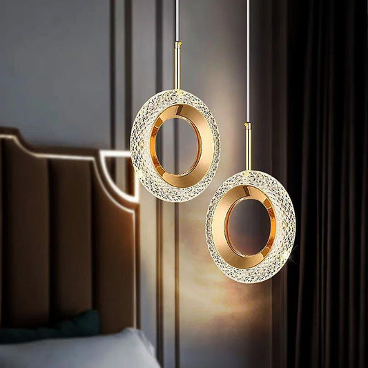 Crystal Round Pendant Light