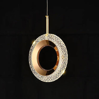 Crystal Round Pendant Light
