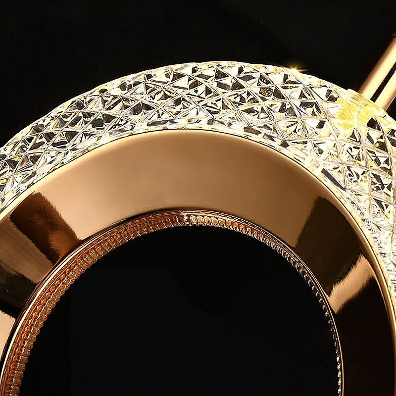 Crystal Round Pendant Light