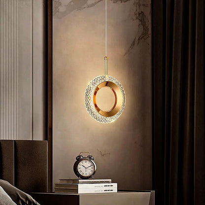 Crystal Round Pendant Light