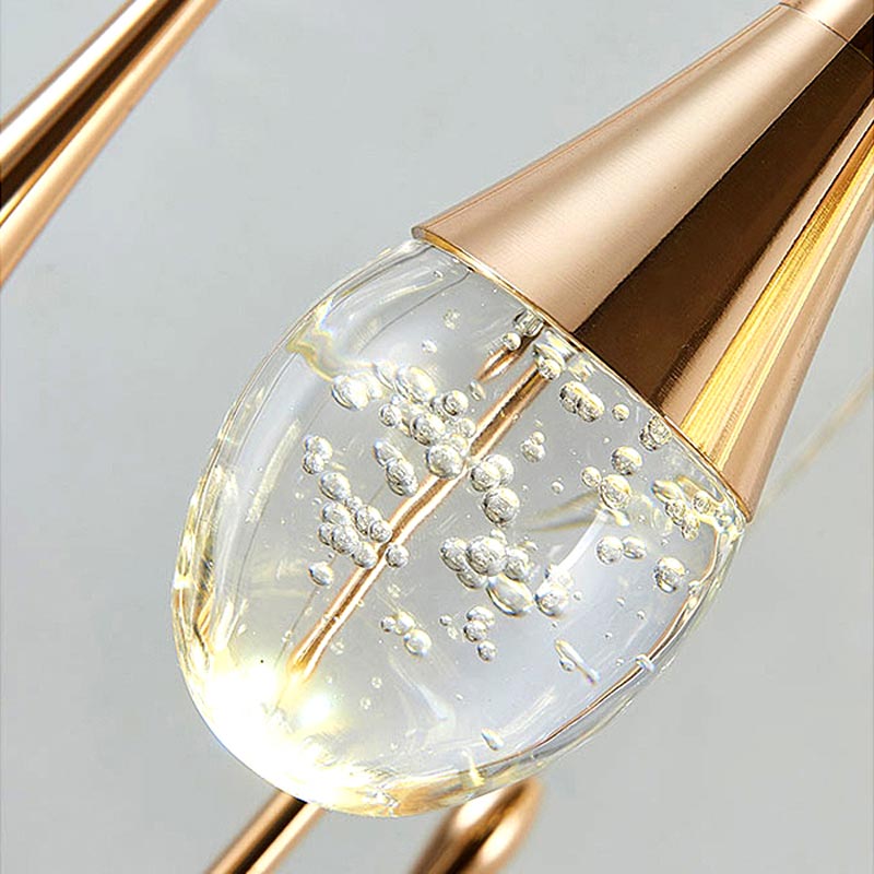 Drop Gold Pendant Light