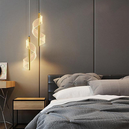 Spiral Pendant Light