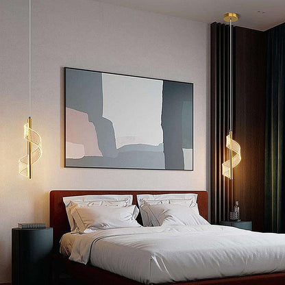 Spiral Pendant Light