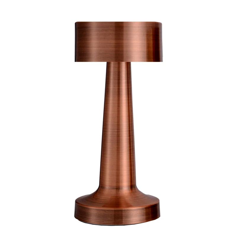 Cordless LED Retro Flat Table Lamp