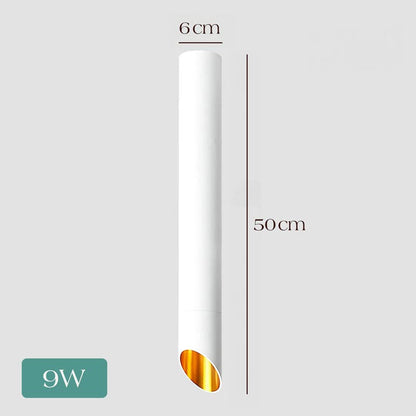 Pipe White Ceiling Light