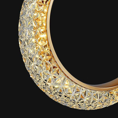 Crystal Moon Pendant Light