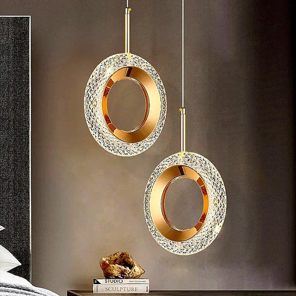 Crystal Round Pendant Light