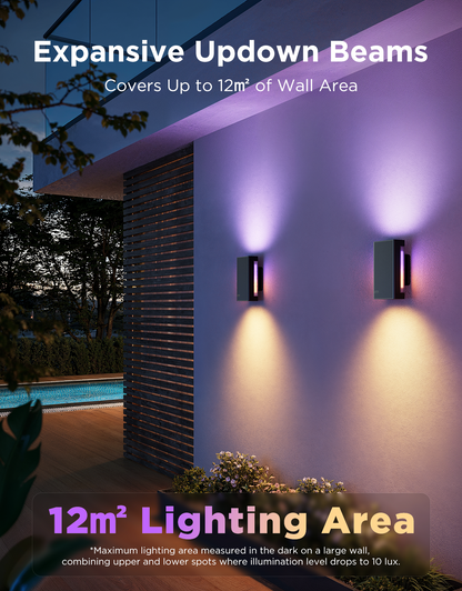 Refurbished Govee Outdoor UpDown Wall Light