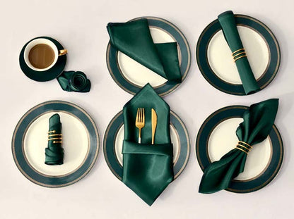 Spiral Napkin Rings – 6 Pieces