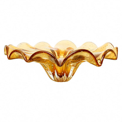 Yara Murano Glass Centerpiece – Amber