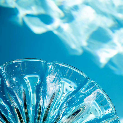 Yara Murano Glass Centerpiece – Aquamarine