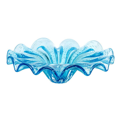 Yara Murano Glass Centerpiece – Aquamarine