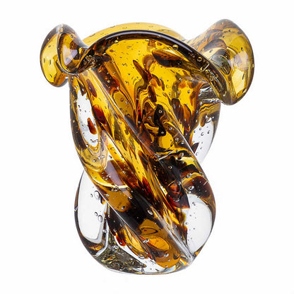 Argus Murano Glass Vase – Leopard