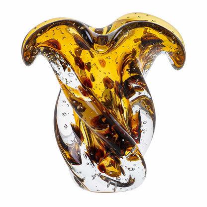 Argus Murano Glass Vase – Leopard