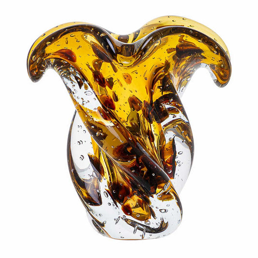 Argus Murano Glass Vase – Leopard
