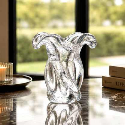 Argus Murano Glass Vase – Clear