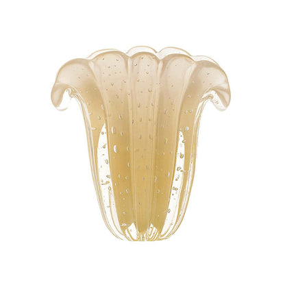 Firenze Murano Glass Vase – Champagne