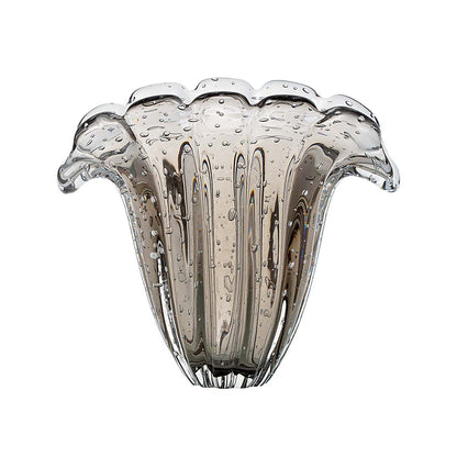 Firenze Murano Glass Vase – Graphite