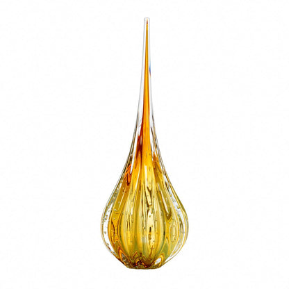 Lighthouse Murano Crystal Drop – Amber