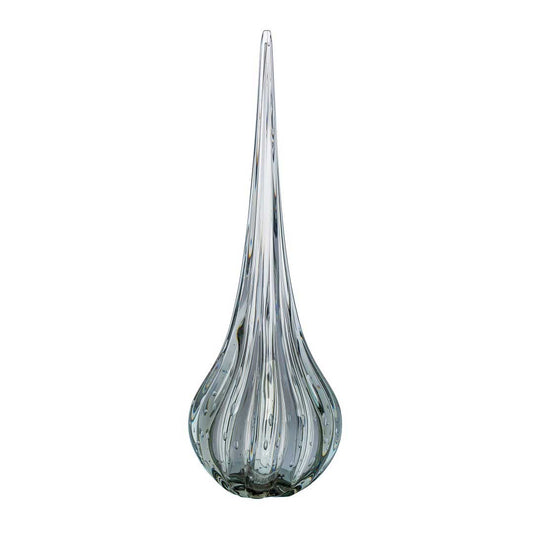 Lighthouse Murano Crystal Drop – Graphite