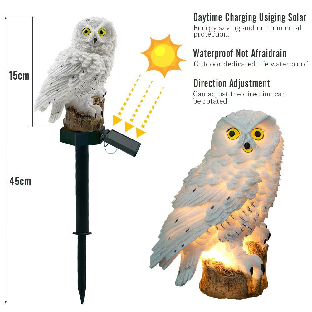 🔥🔥 Holiday Special  50% OFF 🔥 Waterproof Solar Owl Light