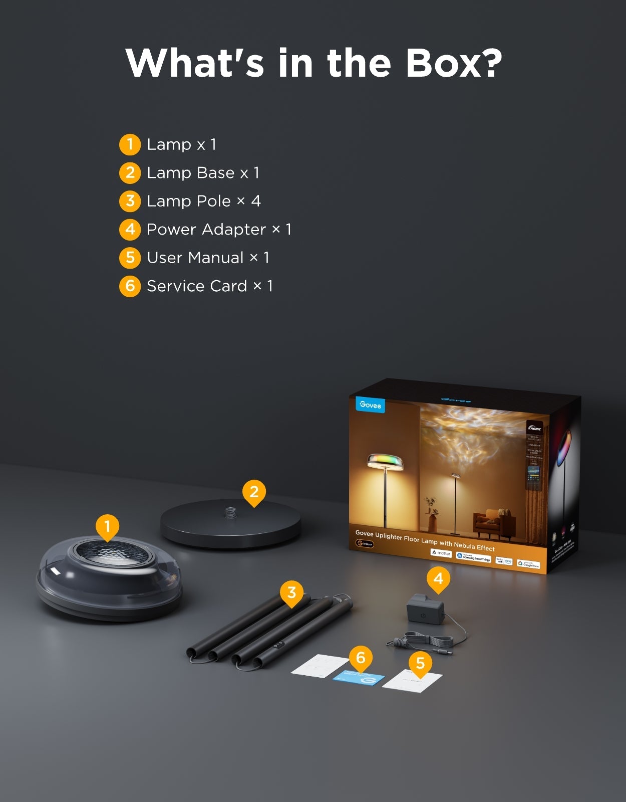 Govee Uplighter Floor Lamp