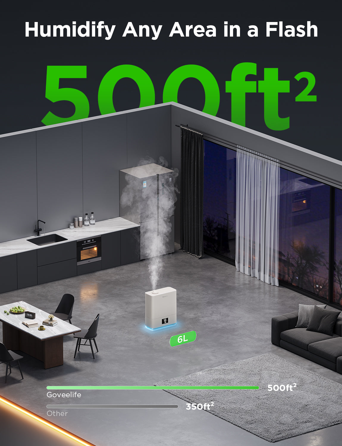Refurbished GoveeLife Smart Humidifier 2