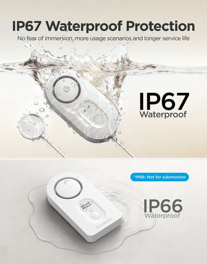 GoveeLife Water Leak Detector 1s With Sensor Cable