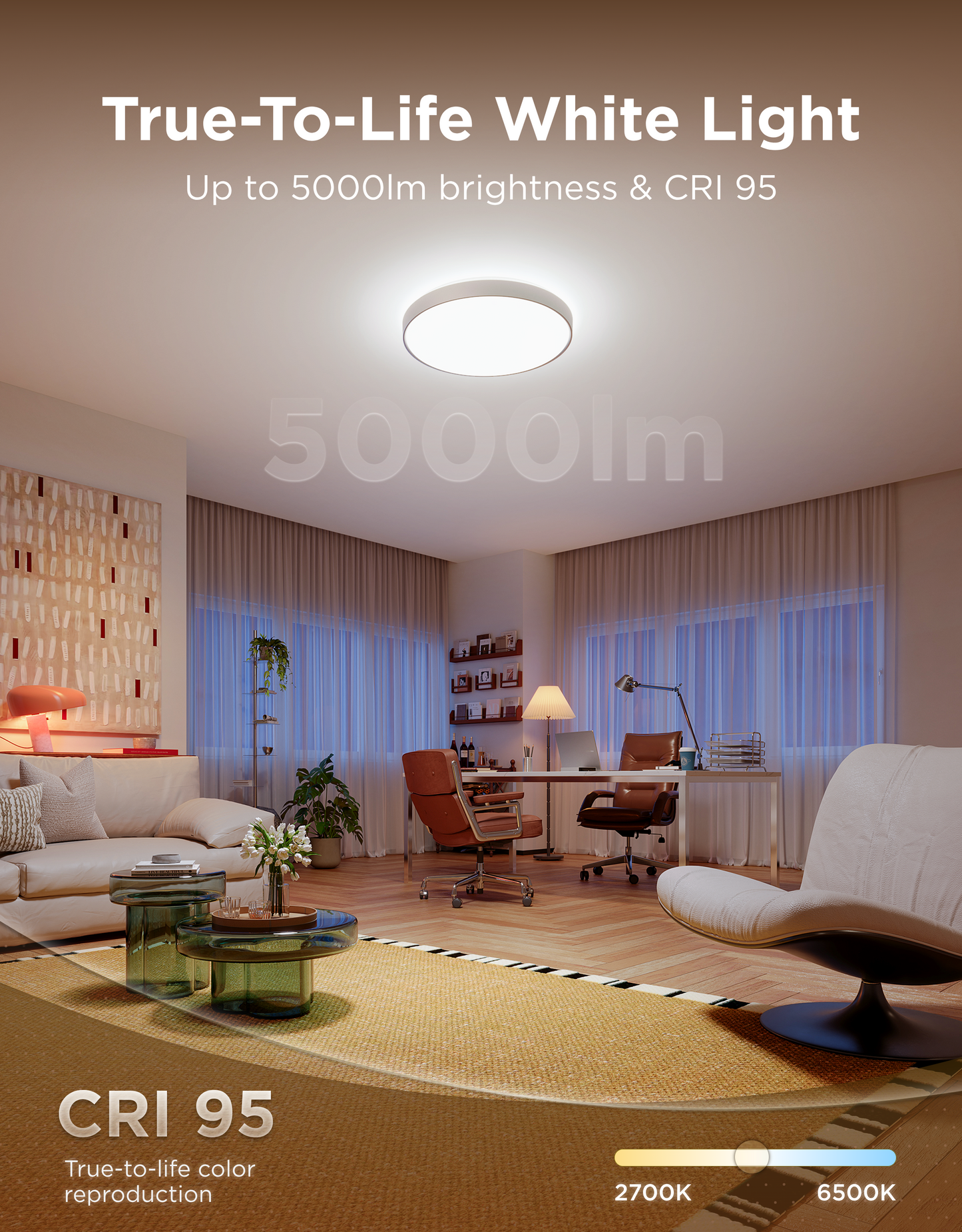 【Business Only】Govee 21-Inch Smart Ceiling Light Ultra