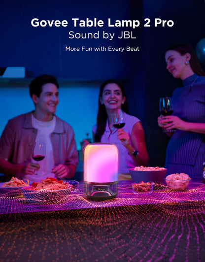 Refurbished Govee Table Lamp 2 Pro x Sound by JBL