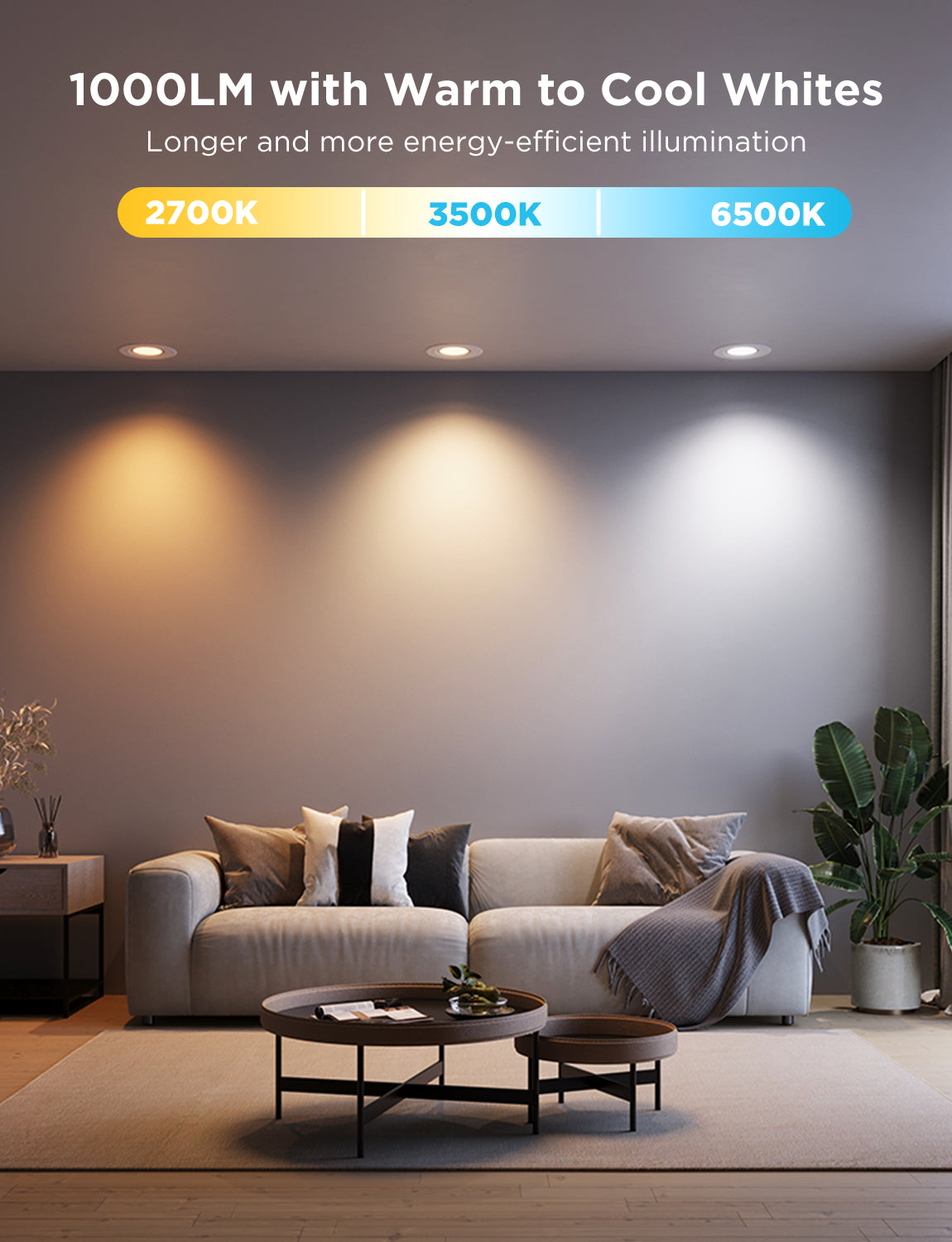 【Business Only】Govee 6-Inch Smart Retrofit Recessed Can Lights
