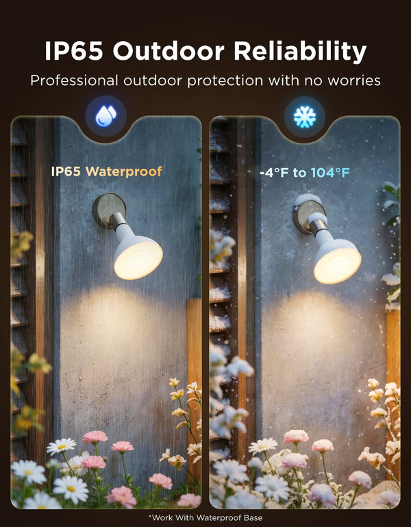 【Business Only】Govee PAR38 Smart Outdoor Bulb E26 1300lm