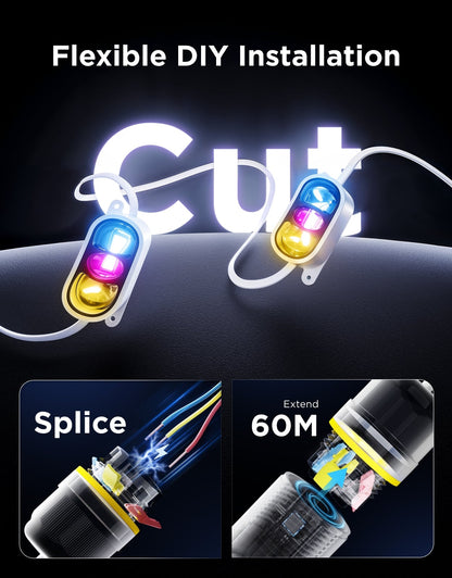 Refurbished Govee Permanent Outdoor Lights Prism