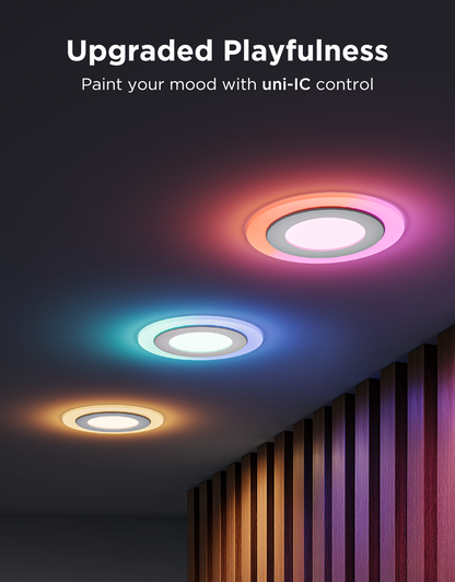 【Business Only】Govee 4/6 Inch Smart Recessed Lights Pro with Night Light