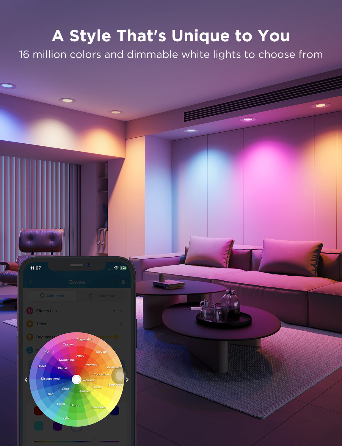 【Business Only】Govee 6-Inch Smart Retrofit Recessed Can Lights