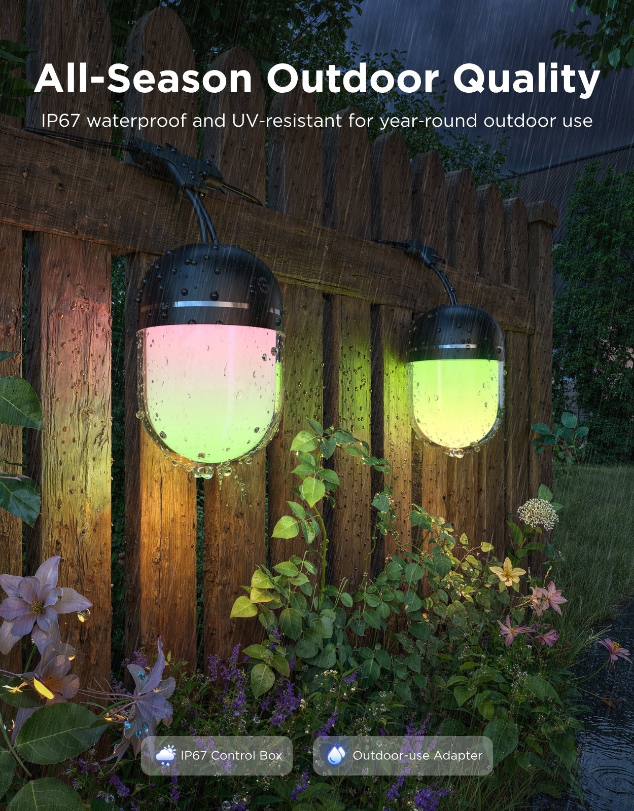 【Business Only】Govee Outdoor Chromatic String Lights