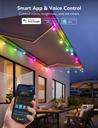 Refurbished Outdoor String Lights H1