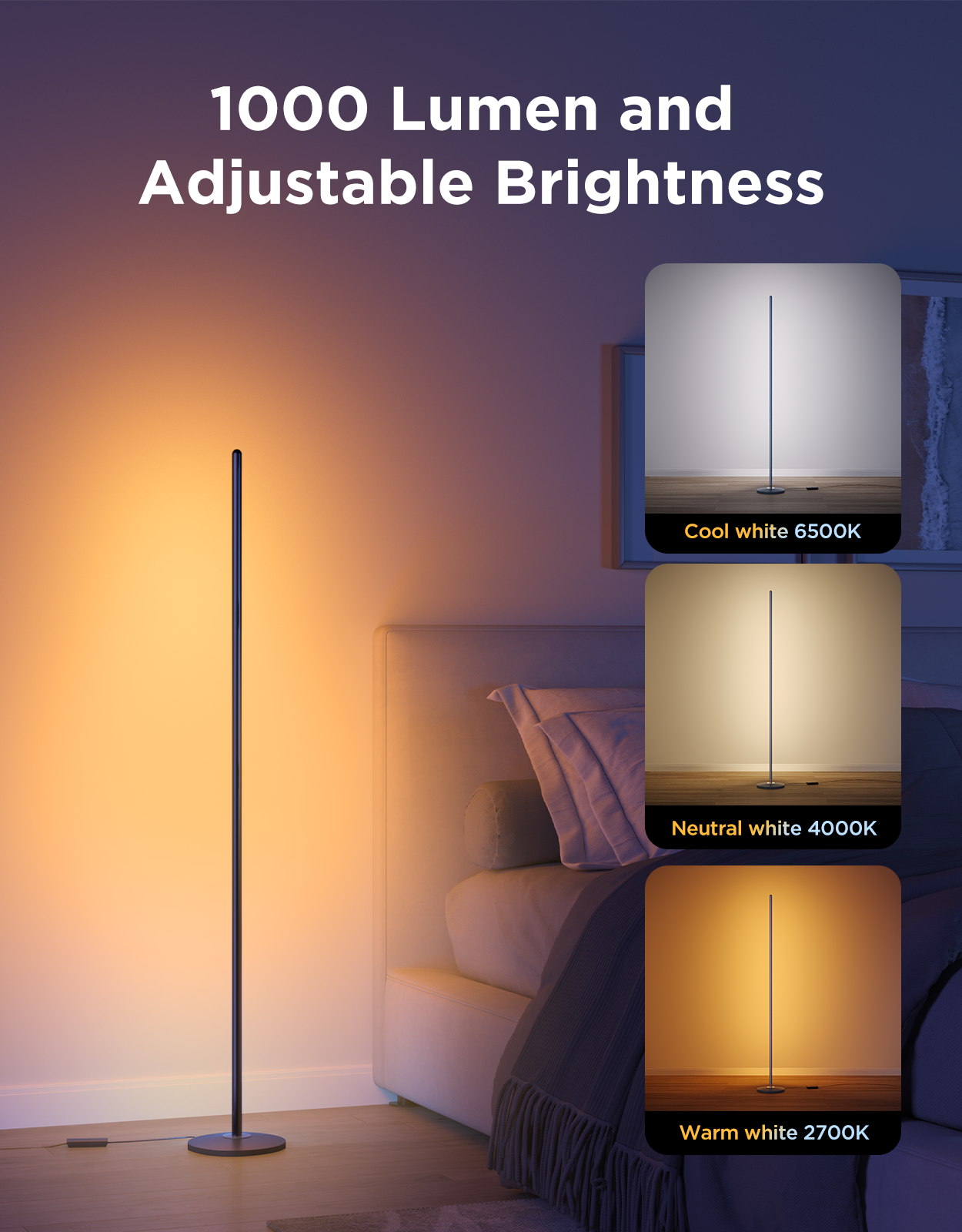 【Business Only】Govee RGBICW Smart Floor Lamp Basic