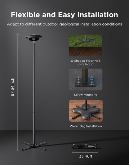 [Super Sale] Govee Outdoor Lamp Post Lights