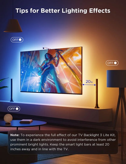 【Business Only】Govee TV Backlight 3 Lite Kit for 55-65 inches TVs