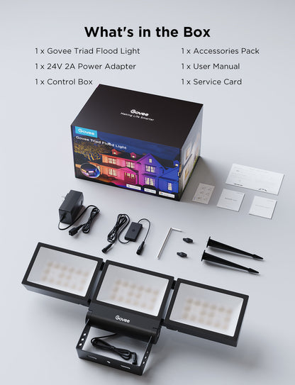Govee Outdoor Triad Flood Lights