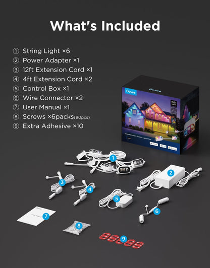 【Business Only】Govee Permanent Outdoor Lights Prism