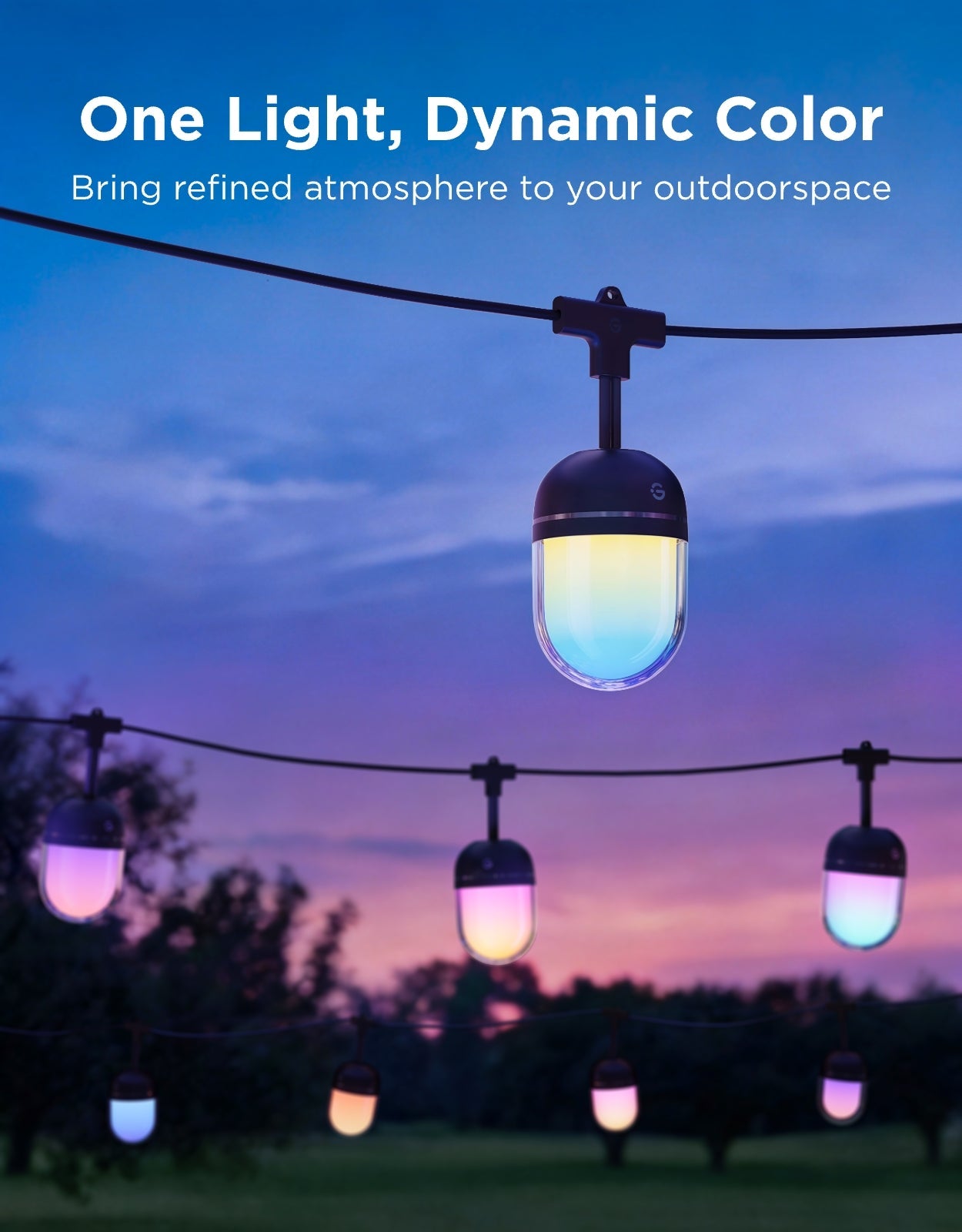 【Business Only】Govee Outdoor Chromatic String Lights