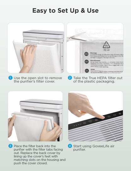 Refurbished GoveeLife Smart Air Purifier 2