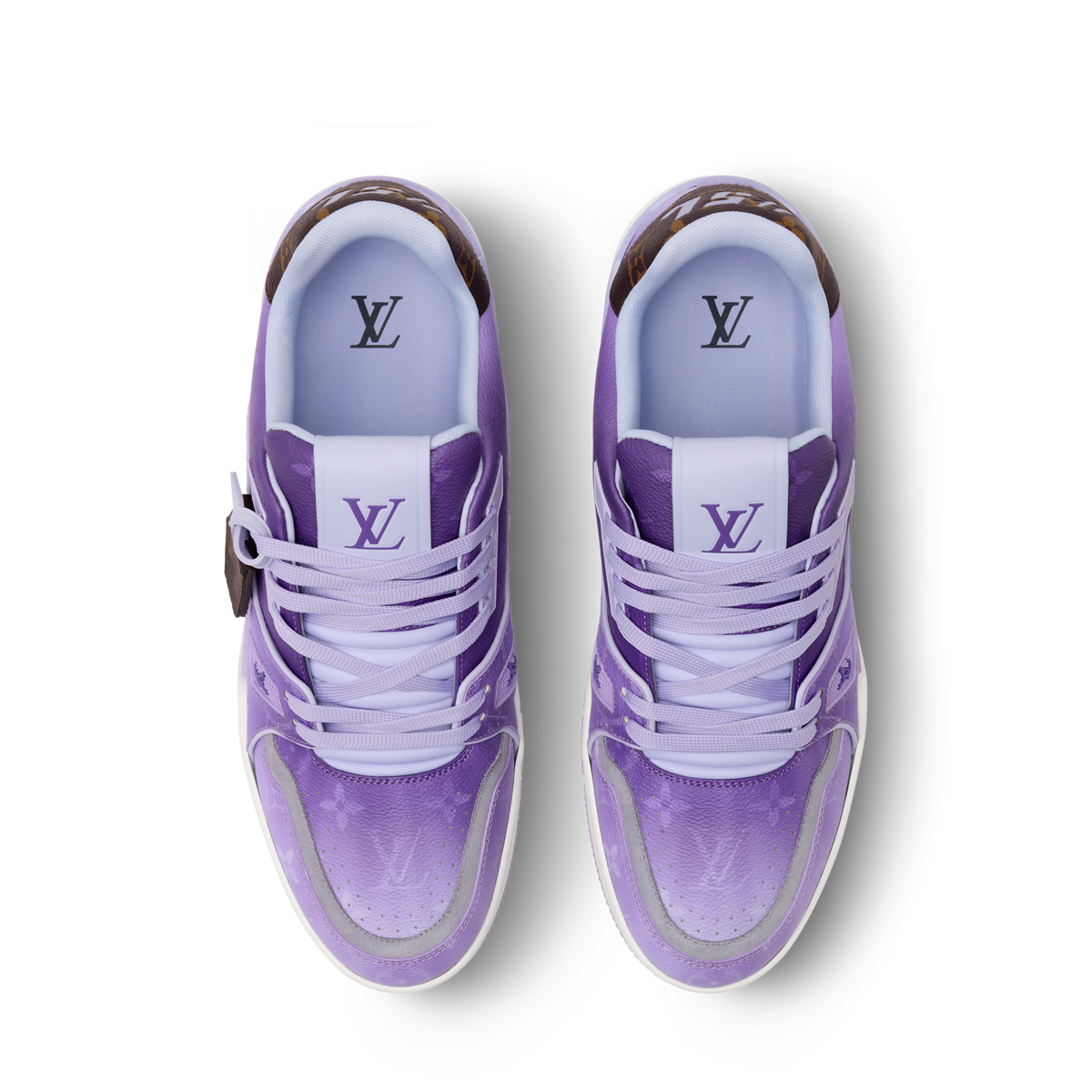 LV Trainer Sneaker Monogram-printed canvas Purple