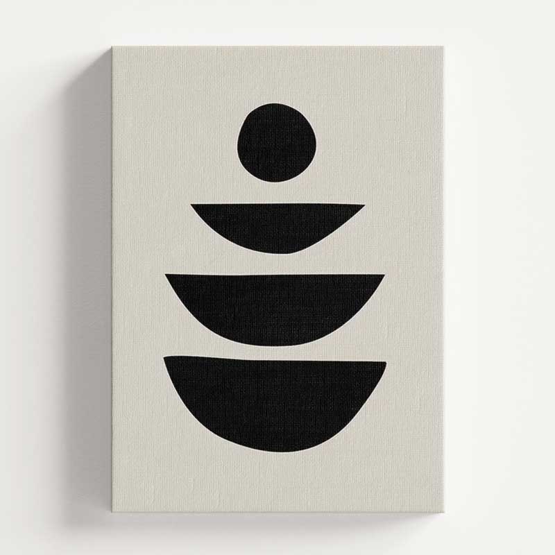 Art Boho All Cups Wall Art Print