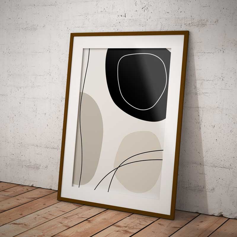 Art Boho Abstract Wall Art Print