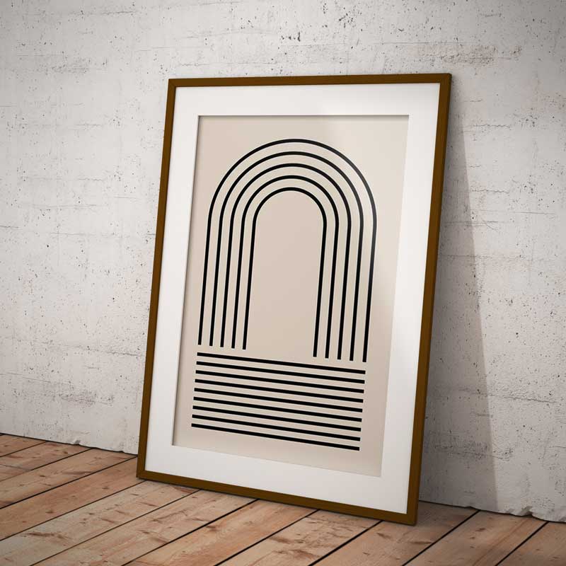 Art Boho Arch Wall Art Print — Wall Art (view 2)