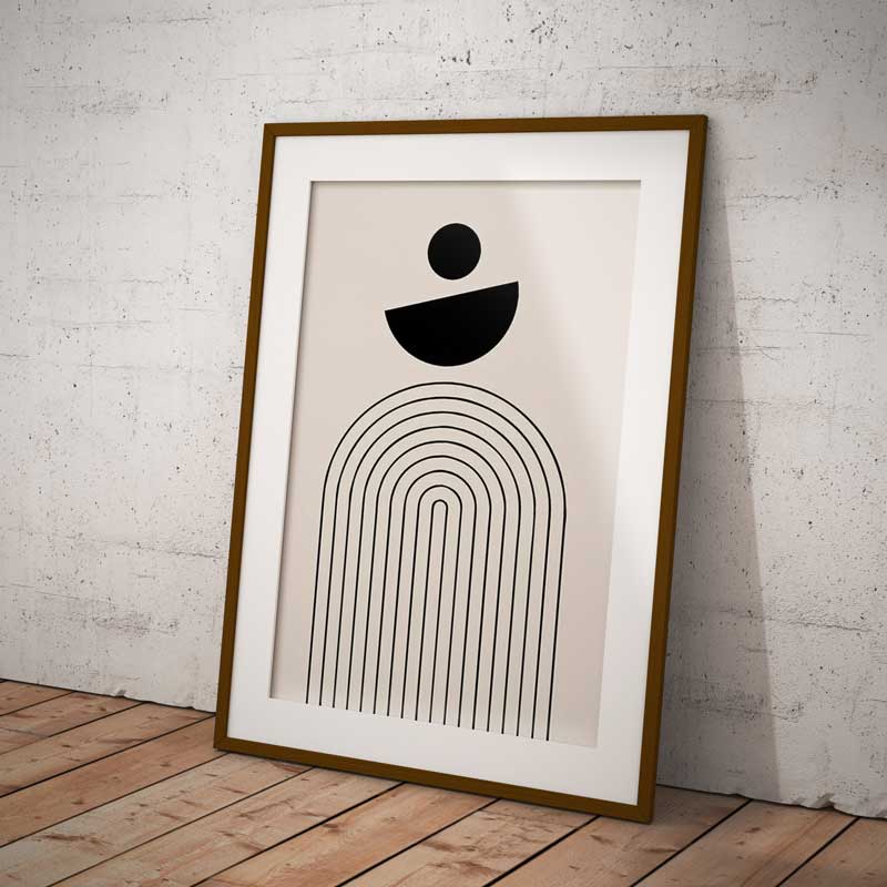 Art Boho Conc Wall Art Print